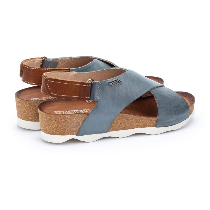 Women's Pikolinos MAHON Sandals Blue | NZ O279135